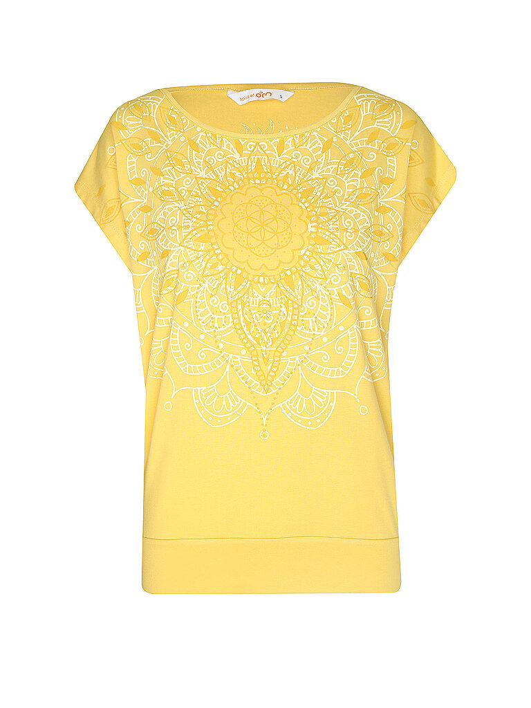 SPIRIT OF OM Damen Yogashirt Yamala gelb | XS